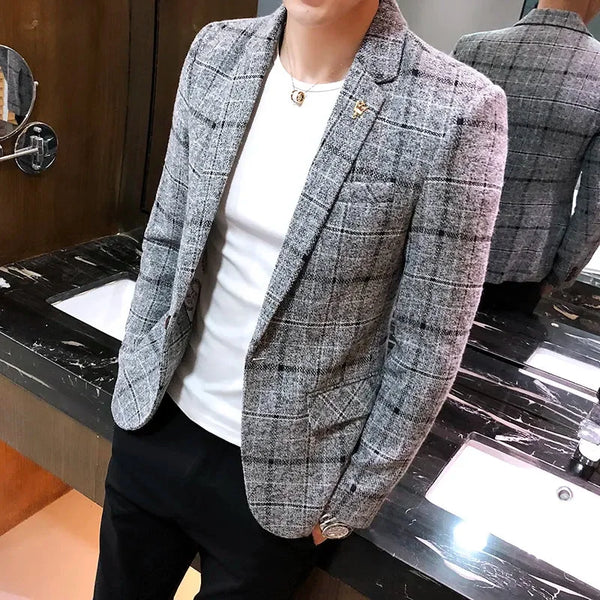 Men's Blazer Ventorini Checkered